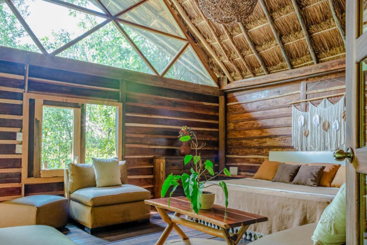 Madre Tierra Eco Habitat Guest House Puerto Morelos Bagian luar foto