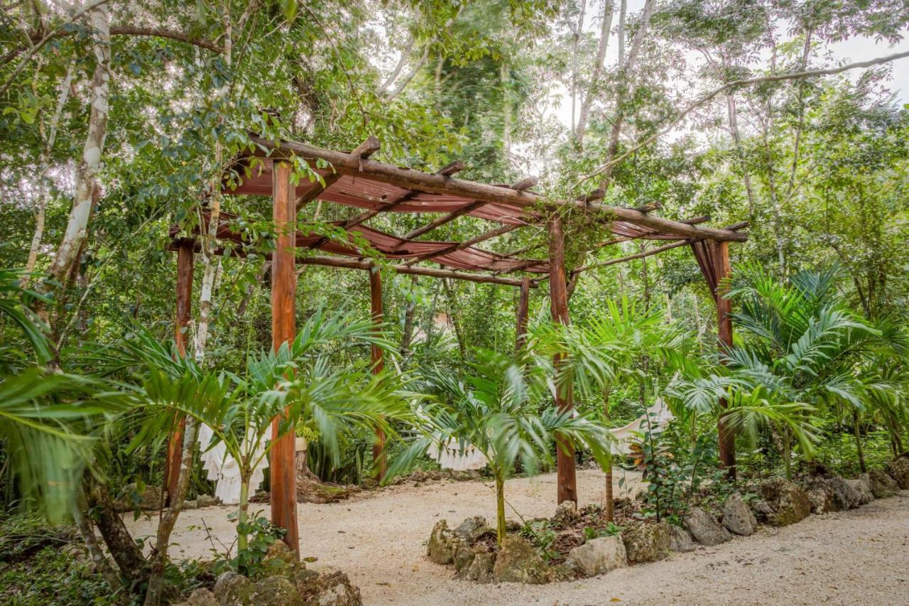 Madre Tierra Eco Habitat Guest House Puerto Morelos Bagian luar foto