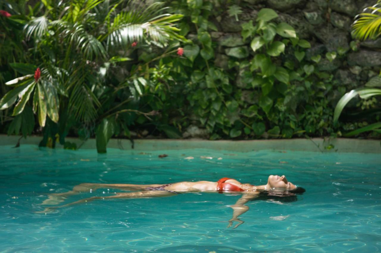 Madre Tierra Eco Habitat Guest House Puerto Morelos Bagian luar foto