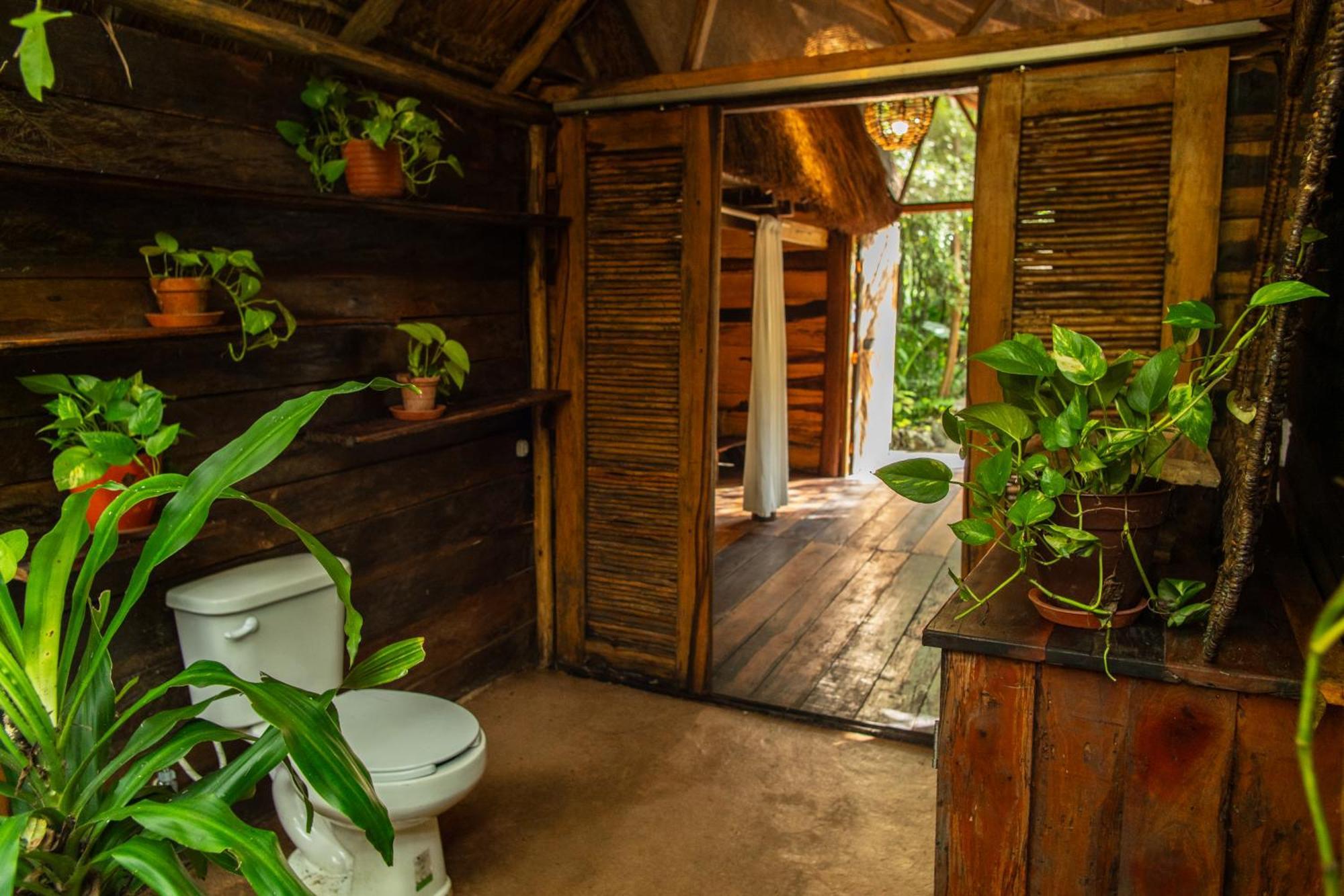 Madre Tierra Eco Habitat Guest House Puerto Morelos Bagian luar foto